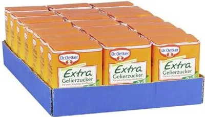 Produktbild von Dr. Oetker Extra 2:1 Gelierzucker für extra fruchtige Konfitüre 500g 21 er pack