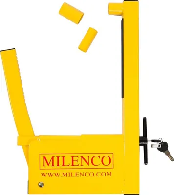 Image de Sabot De Roue Compact Pour Voitures, Vans, Fourgons Et Camping-cars - Milenco