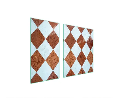 Produktbild von Glasschutzplatte Für Herd 90X52 Mosaik