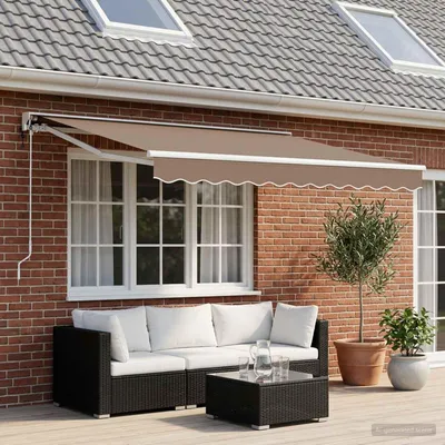 Produktbild von Maison Exclusive - Elektrische Markise 100% Polyester