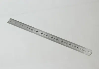 Produktbild von Lineal aus Stahl 150mm 300mm 600mm - Typ: 300mm Lineal aus Stahl LM300S