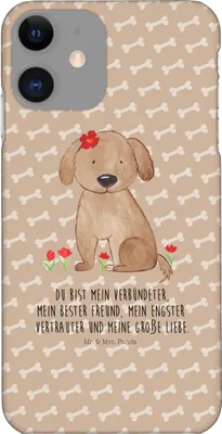 Produktbild von Mr. & Mrs. Panda Iphone 11 Handyhülle Hund Dame - Hundeglück - Geschenk, Pro, Liebenswert, Liebe, XR, Cover, Hülle, Hundebesitzer, Lieb, Hunde