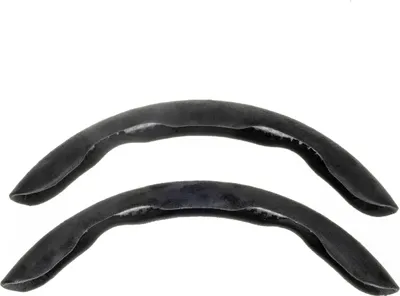 Immagine prodotto di Coprivolante, motivo ALCANTARA NERO, set di 2, 3638 cm