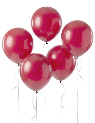 Produktbild von Latex-Luftballons 5 Stück rot 47 cm - Einheitsgröße