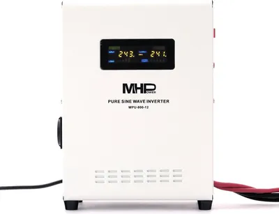 Obrázek produktu pro Záložní zdroj MHPower WPU-1050-12, UPS, 1050W, čistý sinus, 12V; WPU-1050-12