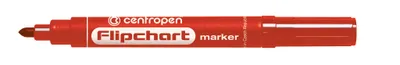 Image de Centropen 8550 Marqueur pour tableau de conférence - rouge
