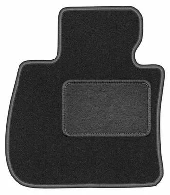 Immagine prodotto di Tappetino guidatore in moquette per BMW X2 F39 2018- (SUV) – 1 pezzo, grigio grafite, su misura – Wielganizator LUX