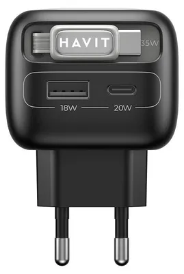 Produktbild von Havit UC251 EU, Drinnen, 20 V, 0,7 m, Schwarz