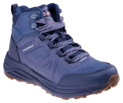 Productafbeelding van Hi-Tec - Dames schoenen "Granise" IG830 (maat 37 EU) (donkergrijs/roze blauw/roze)