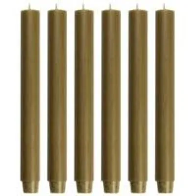 Productafbeelding van Cactula dicke Stabkaarsen – Muskaat – 6 stuks – 30 cm – Ø 2,6 cm