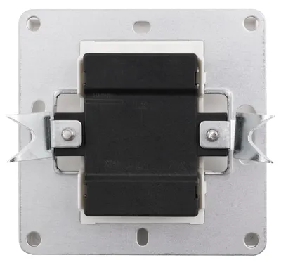 Obrázek produktu pro Křížový spínač McPower ''Shallow'' 250V/10A, pod omítku, připojení na svorky, bílý
