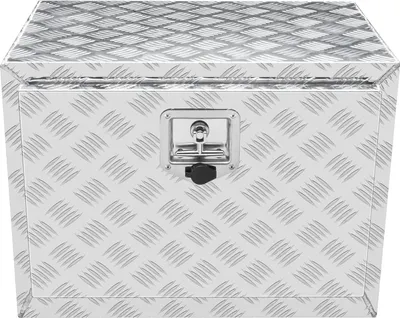 Zdjęcie produktu dla Skrzynia narzędziowa podwoziowa aluminiowa 61×35×40cm wodoodporna z zamkiem