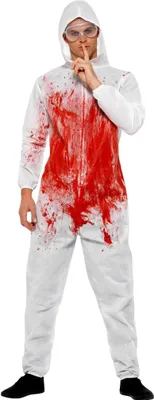 Produktbild von Overall Horror Halloween Kostüm Herre Damen Größe: L