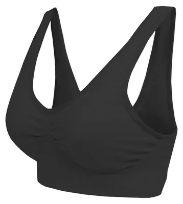 Imagen del producto de Sujetador cómodo para mujer, estilo corpiño clásico, con efecto push-up, paquete de 3 unidades, color , talla M