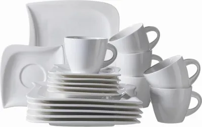 Obrázek produktu pro Mäser 576-000 Kávový servis LA- Musica, bílý, 18 kusů (1 sada)