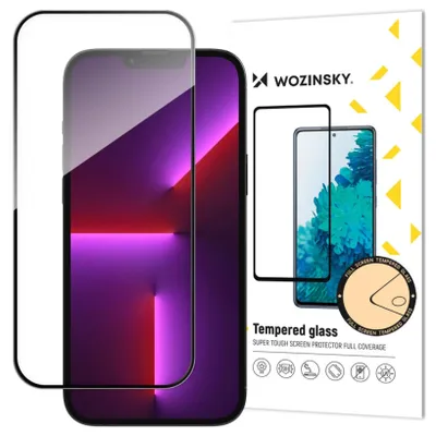 Obrázek produktu pro Wozinsky ochranné tvrzené sklo pro Apple iPhone 14 - Černá KP22123