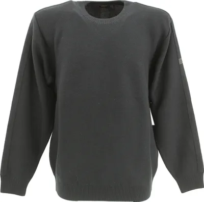 Produktbild von 30559 Breidhof, , Herren Crew Neck Rundhals Pullover Pulli, Mittelstrick, marineblau, S