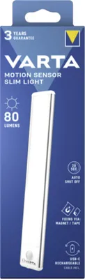 Produktbild von Varta Taschenlampe LED Motion Sensor Slim Light Akku 17624