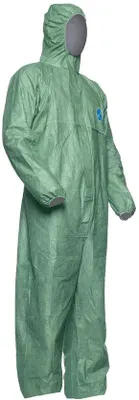 Productafbeelding van Beschermende Kleding Tegen Chemicaliën, Type 5-B en 6-B, met Capuchon, Maat L
