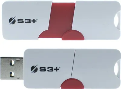 Two USB flash drives are shown against a white background.