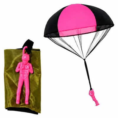 Obrázek produktu pro Parašutista s padákem - Růžový