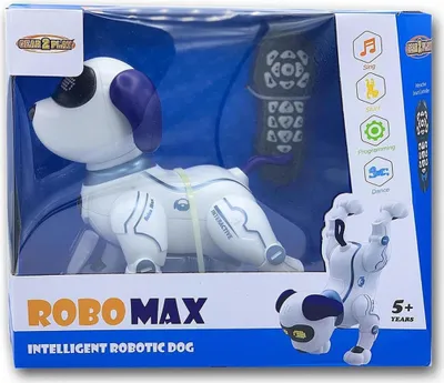 Obrázok produktu pre Gear2Play Robo Max, Detské elektronické zvieratko, 5 rok / roky, Čierna, Biela
