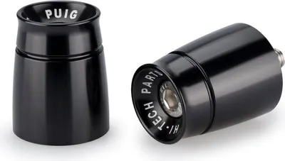 Image de PUIG 22095N Embouts de guidon Sport adaptés à la YAMAHA MT-09 SP Noir