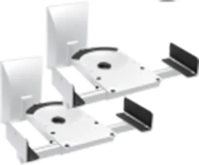 Produktbild von my wall HB 5 WL - 2 Wandhalter für Lautsprecherboxen Lautsprecher drehbar neigbar weiß