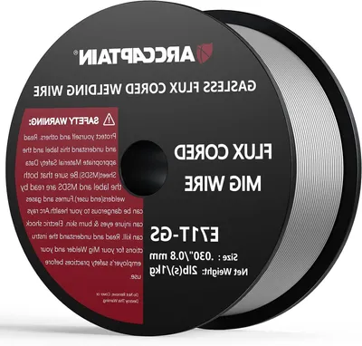 Productafbeelding van Vuldraad 0.8 mm 1 kg voor MIG-lassen zonder gas – en Spatarm