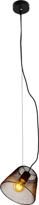 Produktbild von Näve Leuchten Pendelleuchte "KORIE" Ø: 20cm Pendelleuchte "KORIE" Ø: 20cm Pendelleuchten - Pendelleuchte "KORIE" D: 20cm, Hängelampe im Retro Style, aus Metall und Kunststoff in schwarz, 120 cm hoch, Ø 20 cm, E27-Fassung