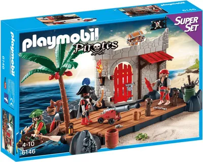 Produktbild von PLAYMOBIL - Fuerte pirata, superset (61460), 48 Jahr(e), Mehrfarbig, Kunststoff