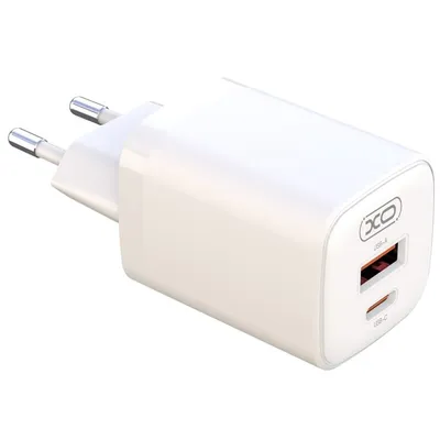 Image de Chargeur secteur USB-A QC3.0 18W USB-C PD 30W