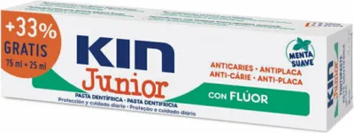 Produktbild von Kin Junior Minze Milde Zahnpasta 75ml+25ml