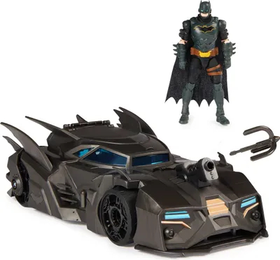 Obrázok produktu pre DC Comics BAT VHC 4in Crusader Batmobile GML, Závodné vozidlo, 3 rok / roky, Čierna