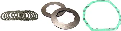 Immagine prodotto di Set frizione per Suzuki GSX-R 1100, anni di produzione 1989-1992: dischi frizione, molle frizione e guarnizione del coperchio frizione di Pamoto - Nuovo