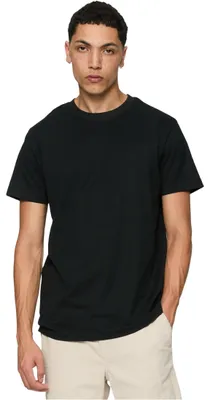 Productafbeelding van Urban Classics TB2684B | Basic T-shirt 3-pack voor heren - Kleur: wit/wit/zwart - Maat: 4XL