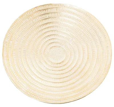 Obrázek produktu pro Kulatá zlatá hliníková dekorace na stůl 45 cm