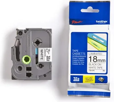 Produktbild von Brother TZe-N241 - Schwarz auf Weiß - Rolle (1,8 cm x 8 m) 1 Kassette(n) nicht-laminiertes Schriftband - für Brother PT-D600, P-Touch PT-1880, P-Touch Cube Plus PT-P710, P-Touch Cube Pro PT-P910