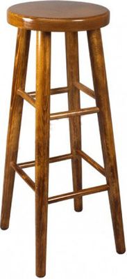 Barhocker Holzhocker Buche Barstuhl Stuhl massivholz 80 cm (Eiche)