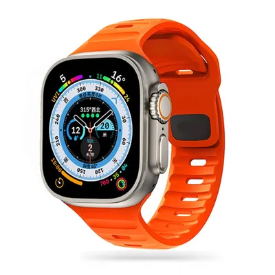 Obrázek produktu pro Tech-Protect Iconband Line Apple Hodinky 4 / 5 / 6 / 7 / 8 / 9 / Se / Ultra 1 / 2 (42 / 44 / 45 / 49 Mm) Oranov