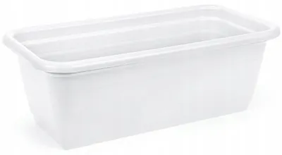 Obrázek produktu pro Lamela Natura Balkonový truhlík 100 cm Bílý