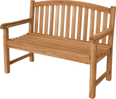 Produktbild von Gartenbank Bari Teak Massivholz 120 cm Ohne
