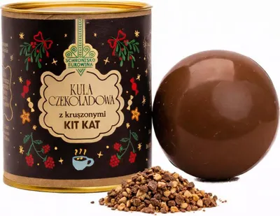 Zdjęcie produktu dla Kula czekoladowa z kit kat 70g - Schronisko Bukowina