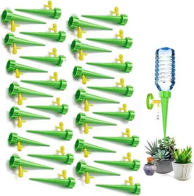 Produktbild von Famanu Automatische Bewässerungsset 30 Stück - Einstellbare Tropfgeschwindigkeit