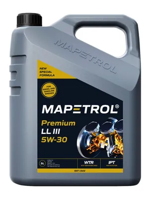 Produktbild von MAPETROL Premium LL III für 5W-30 5 Liter Motoröl Motorenöl Synthetisch 504 00 507 00 229.51 Longlife-04 TL 52 195 C30 Öl