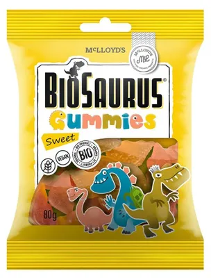 Image de Jelly beans sans sucre, sans gluten. Biologique, 80 g
