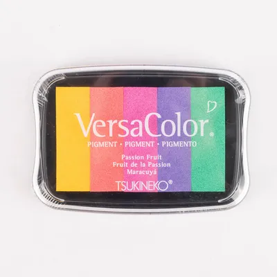 Produktbild von Rayher Stempelkissen Regenbogen bunt 10x7cm