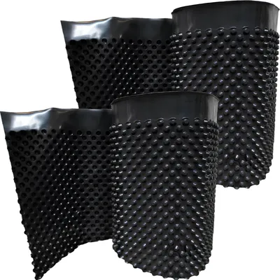 Produktbild von 2 Rollen Noppenbahn/ Hochbeetfolie je 50cm x 2,5m