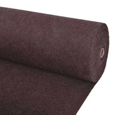 Immagine prodotto di vidaXL Tappeto marrone 1,2 x 15 m in poliestere
