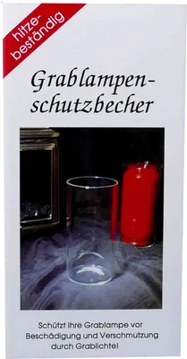 Produktbild von Best Innovations Grablampenschutzbecher für Kerzen hitzebeständig G7